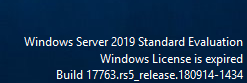 windows server os trial license expired